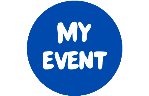 Logo de l’agence événementielle My Event – organisation de mariages, séminaires et événements sur mesure à Genève